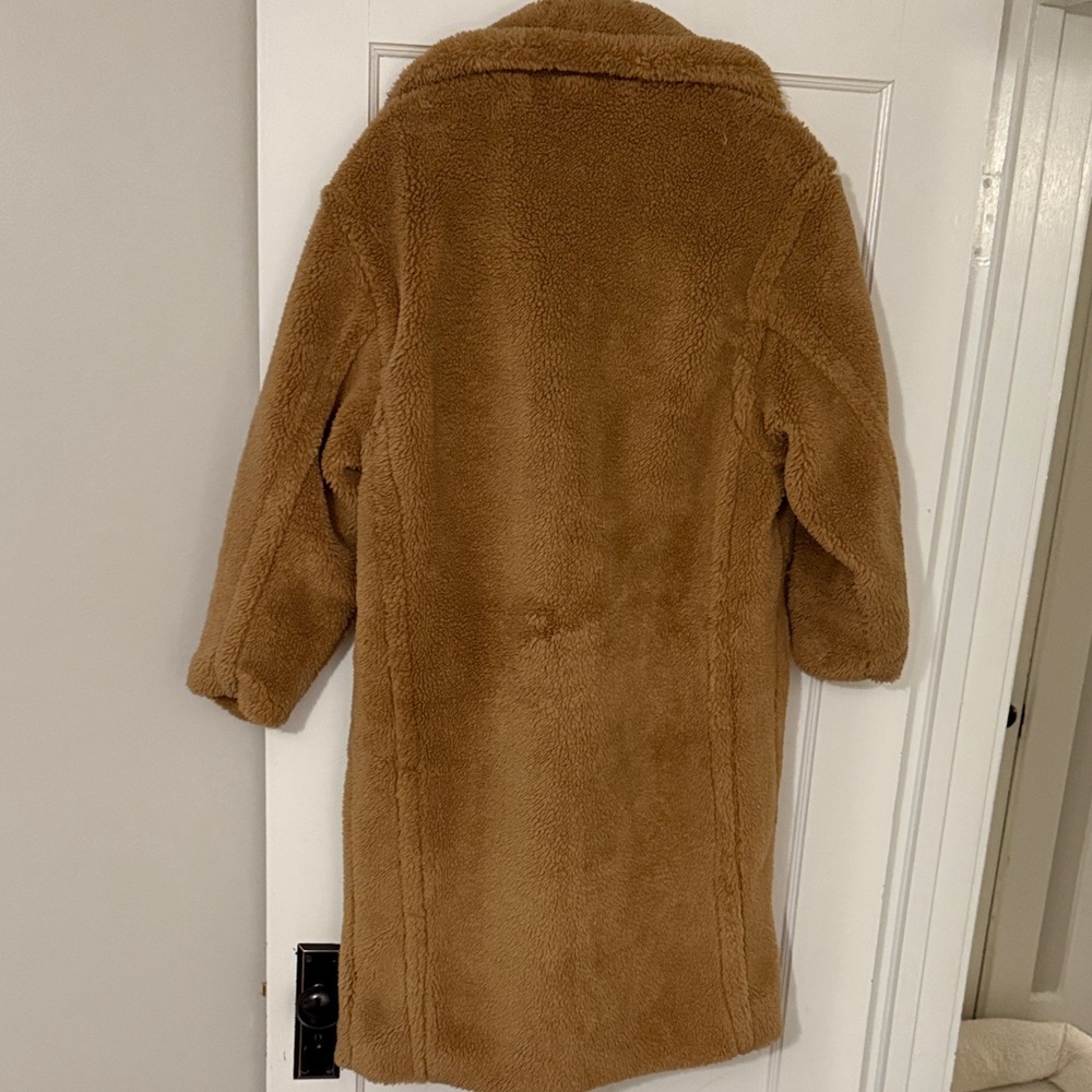 Boohoo Camel Teddy Jacket - Picture 5 of 5